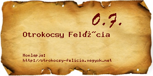 Otrokocsy Felícia névjegykártya
